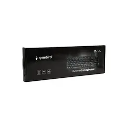 Клавіатура Gembird KB-MCH-03-UA USB Black (KB-MCH-03-UA) - мініатюра 3