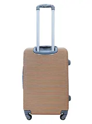 Валіза середня M ABS-пластик Milano bag 004 66×44×28,5см 75л Шампань - мініатюра 3