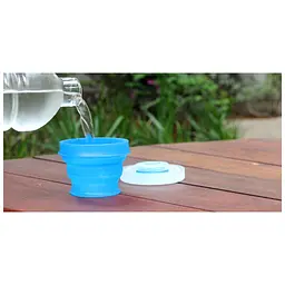 Чашка туристична Humangear GoCup Small blue (022.0102) - мініатюра 7