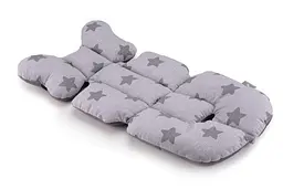 Матрас в коляску и автокресло Cottonmoose Air 828/28/99 gray star (серый (звезды)
