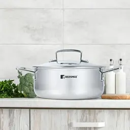 Каструля Bergner Steelblue, з кришкою 20 см (BG-33221-BL) - мініатюра 4