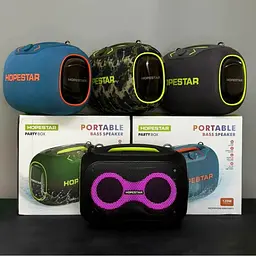 Колонка Bluetooth HOPESTAR PARTYBOX 120W чорний - мініатюра 2