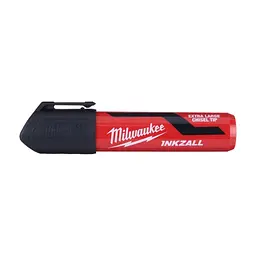 Маркер Milwaukee INKZALL для стройплощадки супербольшой XL, черный, в блистере (4932471558)