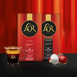 Кава мелена в капсулах L’OR Passione Rossa Ristretto Imola #12, 52 г (10 шт. по 5.2 г) - мініатюра 6
