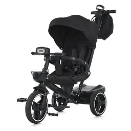 Велосипед El Camino ME 1162 VECTOR Black 3 кол. PU(12/10) оберт.сид.,гальма, скл.кермо, USB/BT, світло, сумка, чорний (6903317634606)