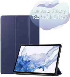 Чохол до планшета BeCover Smart Case Samsung Galaxy Tab S10 FE (SM-X520/SM-X526) 10.9" Deep Blue (713274)
