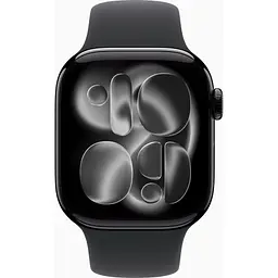 Смарт-годинник Apple Watch Series 11 GPS 42mm Jet Black Aluminium Case with Black Sport Band - S/M MEQT4RK/A - мініатюра 2