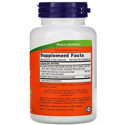 Екстракт босвеллії Now Boswellia Extract 250 мг 120 капсул - мініатюра 2