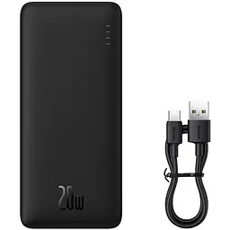 Портативний ЗП Baseus Airpow 20W 30000mAh (PPQD09010) Black - мініатюра 4