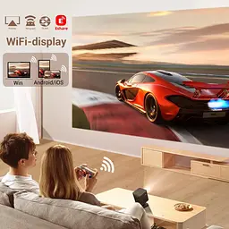 Проектор BYINTEK P19 Pro портативний міні 3D 7800 mAh WiFi Android 9 FullHD 1080 4K - мініатюра 7