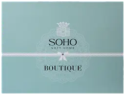 Комплект постільної білизни Євро Boutique 200х230 см Venzel Rosy SOHO pbe0050872 - мініатюра 3