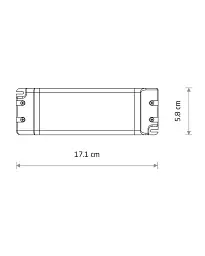 Блок живлення Nowodvorski 11301 DC Power Supply 48V 80W IP20 білий - мініатюра 3