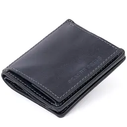 Чоловічий шкіряний гаманець GRANDE PELLE 9,5х10х2 см acs0016029 - мініатюра 2