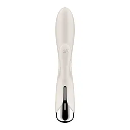 Вібратор-кролик з ротацією Satisfyer Spinning Rabbit 1 Beige, 3 мотори - мініатюра 6