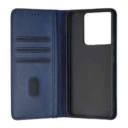 Чохол-книжка Premium Xiaomi Redmi Note 13 Pro 5G/Poco X6 5G Dark Blue - мініатюра 2
