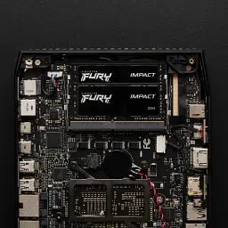Модуль пам'яті для ноутбука SoDIMM DDR4 32GB 3200 MHz Fury Impact Kingston Fury (ex.HyperX) (KF432S20IB/32) - мініатюра 3
