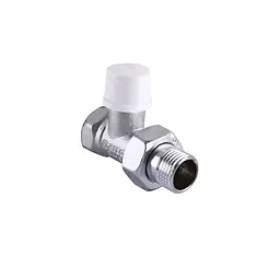 Набір крани радіаторні прямі Arco 1/2″ подача + зворотка KC013 KCM13 - мініатюра 2