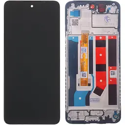 Дисплей Oppo A60 чорний, оригінал PRC, з рамкою