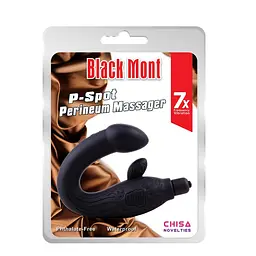 Масажер простати, 29х3.5 см Chisa-Black Mont P-Spot Perineum Massager - мініатюра 2