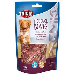 Ласощі для собак Trixie PREMIO Rice Duck Bones 80 г (утка)