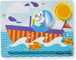 Дерев'яний пазл Melissa&Doug Транспорт, 22 елементи (MD30133) - мініатюра 3