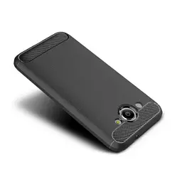 Чохол до мобільного телефона для Huawei Y3 2017 Carbon Fiber (Black) Laudtec (LT-HY32017B) - мініатюра 2