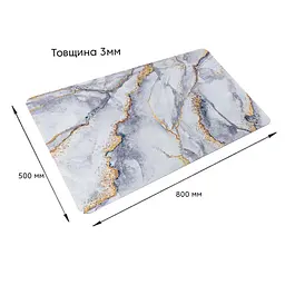 Килимок вологопоглинаючий Wall Sticker 50х80х3 мм SW-00002543 - мініатюра 2