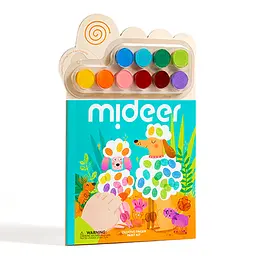 Набір для малювання пальчиками Mideer Вечірка з тваринами (MD3414)