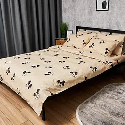 Комплект постільної білизни Moon&Star Дитячий 110x140 см наволочки 2x50x70 см Mickey Mouse Бязь Gold Люкс