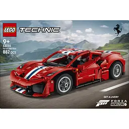 Конструктор LEGO Technic Автомобіль Ferrari 488 Pista 882 ел.(42235)