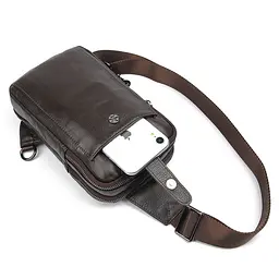 Чоловіча шкіряна сумка Vintage 15х25х4 см sum0012324 - мініатюра 4