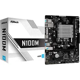 Материнська плата ASRock N100M [140227]