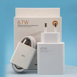 Мережевий зарядний пристрій XiaomiXiaomi 67W HyperCharge Combo (Type-A) кабель Type-C BHR9465EU White - мініатюра 7