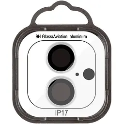 Захисне скло Metal Classic на камеру (у упак.) для Apple iPhone 17 (6.3) Срібний / Silver - мініатюра 2