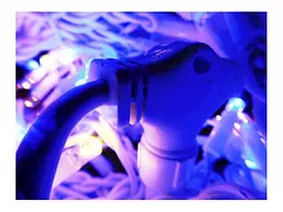 Гірлянда-шторка TLT 420LED мульті 2,4*1,2м світлодіодна `Прапор України` - мініатюра 2