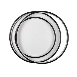 Люстра стельова LED Levistella 7871019, 76W, 3000-6000K, біло-чорна, сучасний стиль з пультом управління - мініатюра 5