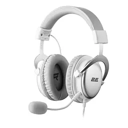 Навушники ігрові з мікрофоном 2E GAMING HG355 White 7.1, mini-jack/dual 3.5 мм/USB-A, 1.5/1.5/0.2м