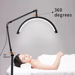 Безтіньова підлогова лампа-півмісяць LED Moon HD-M2X Censreal - мініатюра 5