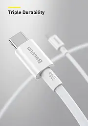 Кабель Baseus Superior Series Fast Charging USB-C to USB-C 100W 1m Black (CATYS-B01) [77818] - мініатюра 4