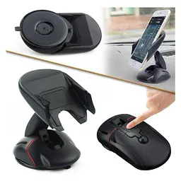 Тримач для телефону RIAS One Touch Black (av065-hbr) - мініатюра 4