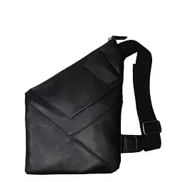 Чоловіча шкіряна сумка-слінг GRANDE PELLE 21х31х1.5 см sum0025494