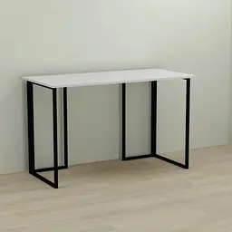 Комп'ютерний стіл Ferrum-decor Ханна 75x100x70 чорний ДСП Білий 32мм (FRD-103506)