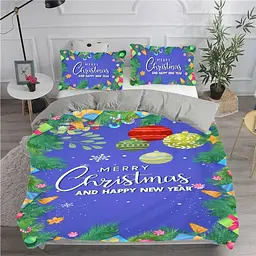 Постільна білизна з плюш-велюру Merry Christmas №2 2972 13513 215×150 см