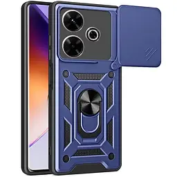 Чохол Ummi Camshield Serge Ring для Xiaomi Redmi 13 4G / Poco M6 4G Синій / Navy