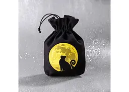 Мішечок для кубиків Q-Workshop CATS Dice Bag The Mooncat (BCAT201) - мініатюра 2