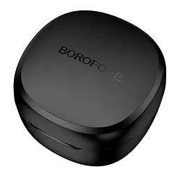 Бездротові навушники TWS BOROFONE BW97 Clear Black - мініатюра 3