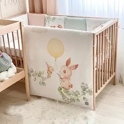 Комплект для новонародженого із захистом та ковдрою Happy Day Детский pbe0050015 - мініатюра 4