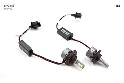 Комплект світлодіодних ламп Sho-Me F6-Pro H13 35W - мініатюра 3