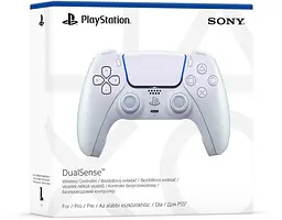 Геймпад Sony DualSense for PS5 Chrome Pearl (1000050600) - мініатюра 2