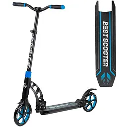 Самокат Best Scooter 94х14х41 см Чорно-синій 000231517